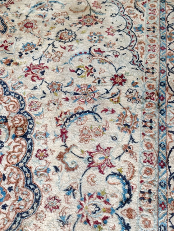 Image 1 of Original Rare Elegant Persian Nain Habibian Rug (Vintage) - 245 x 155 cm