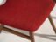 Sedie stile vintage rosso bordeaux (c.1950). Set di 2 pezzi #3 – Sedie da pranzo, Wood (photo 27 of 40)