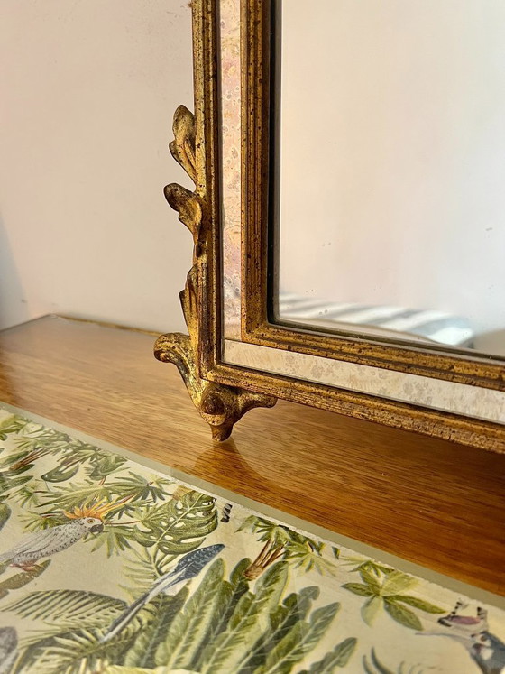 Miroir à crête vintage DeKnudt – Glass (photo 4 of 5)