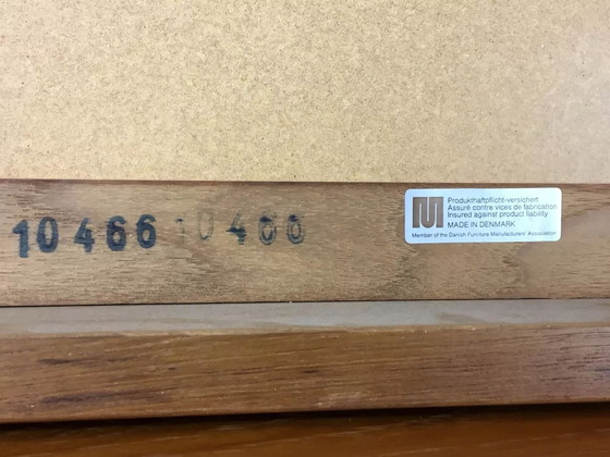 Image 1 of 60s 70s teak dressoir ladekast & spiegel Deens design Denemarken 60s 70s