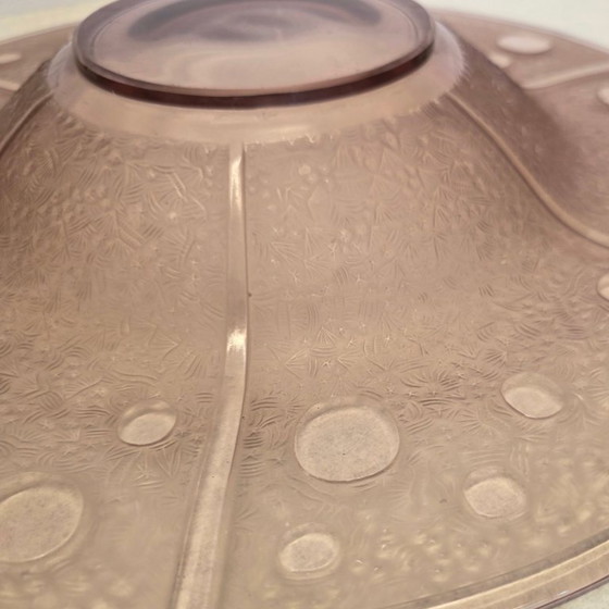 Image 1 of Art Deco bowl pink by Verlys France