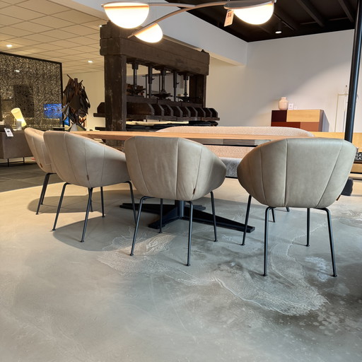 Chaise de salle à manger Montis Luna (ensemble de 4)