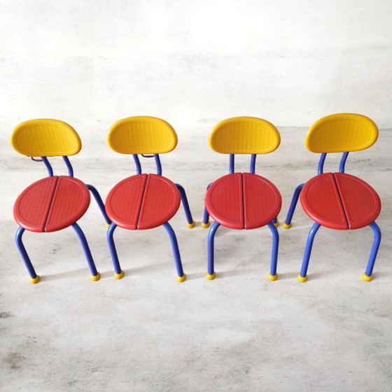 Image 1 of Vintage IKEA Puzzle Set (Knut & Marianne Hagberg) - Memphis Milano Style Collectable