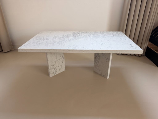 Granieten/Marmeren Salontafel - 98x58x40 cm