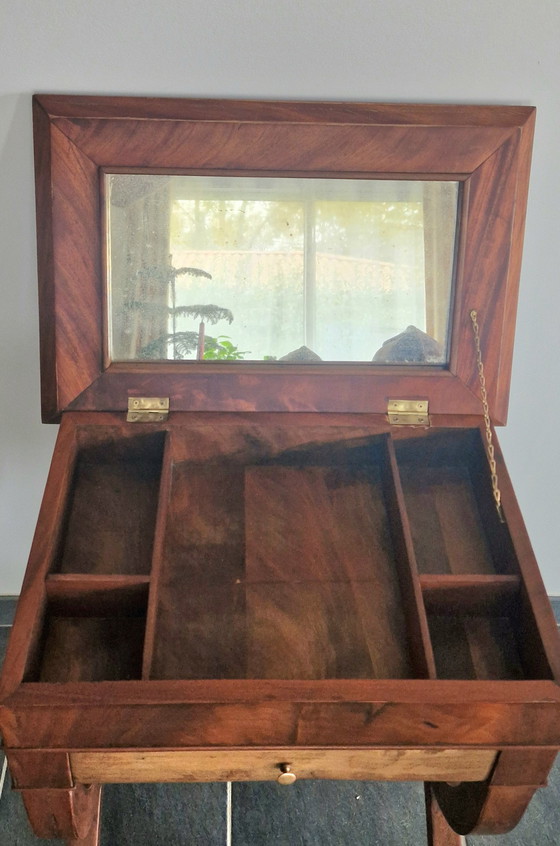 Image 1 of Console style Restauration - Bois de noyer - Époque XIXème 