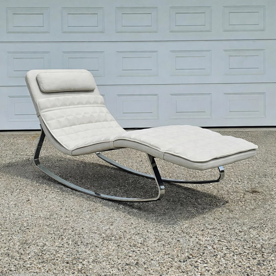 Chaise Longue Landscape B&B Italia, Metal, Textil, Crema, Modern (foto 3 de 14)