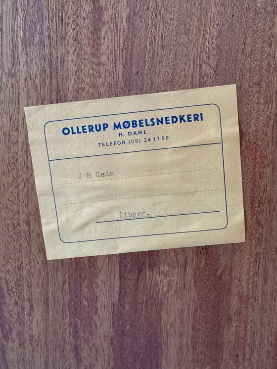 Image 1 of Vintage ladekast teak op plint