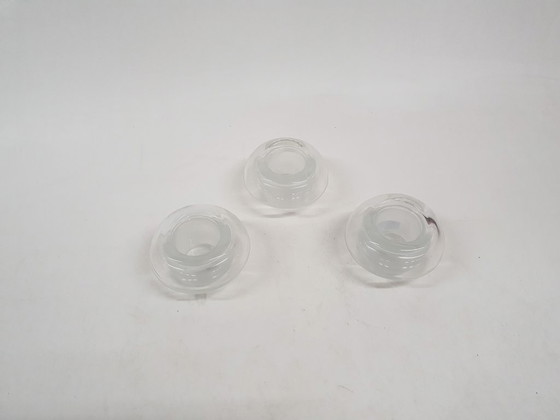 Image 1 of Ensemble de trois bougeoirs « Apollo » de Markku Salo pour Arabia, Finlande, années 1990