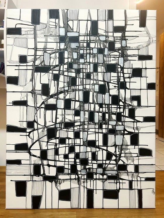 Image 1 of Natia Antadze Abstrakte Komposition XXL 