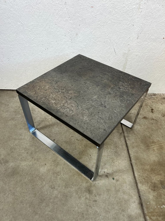 Set of Vintage Coffee Tables, Slate, Peter Draenert, Belgium, 1970s – Stone (photo 11 of 25)