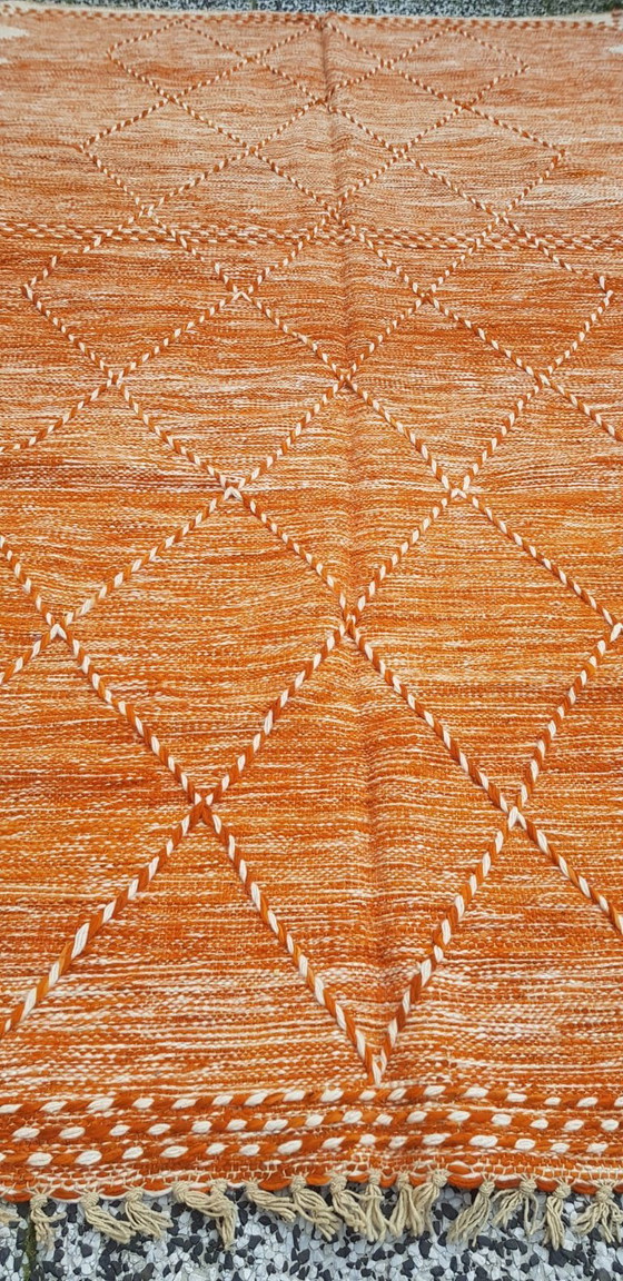 Image 1 of Handgeknoopt Berber tapijt wol 346x212cm