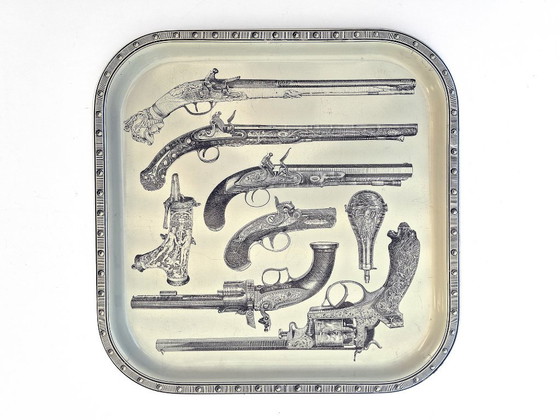 Dienblad Pistolen Piero Fornasetti – Decoratieve objecten, Metal (photo 2 of 5)