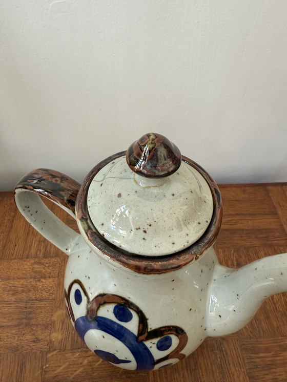 Image 1 of Vintage stoneware teapot