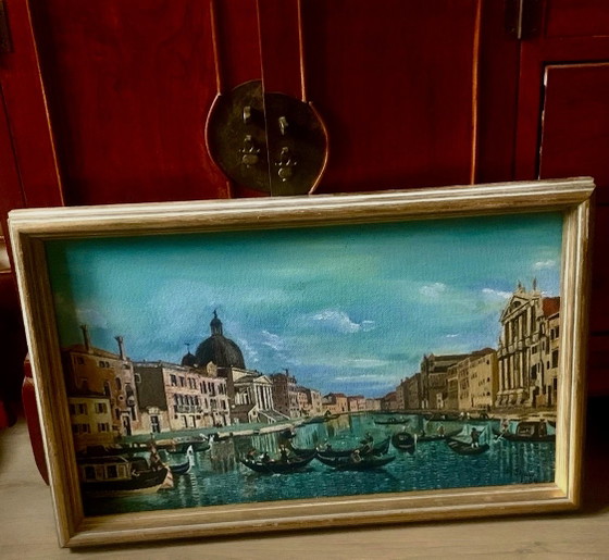 Venecia - El Gran Canal - B. Shaw 1969 – Pinturas y dibujos, Wood (photo 4 of 14)