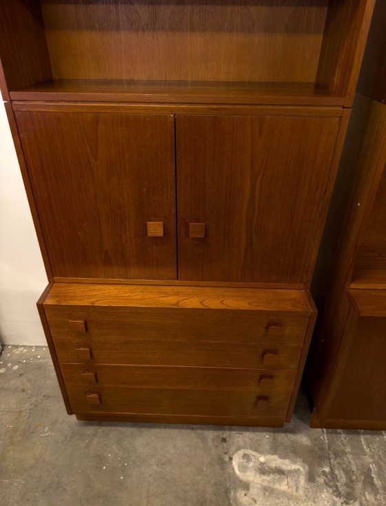 Image 1 of Ensemble d'armoires murales modulaires vintage