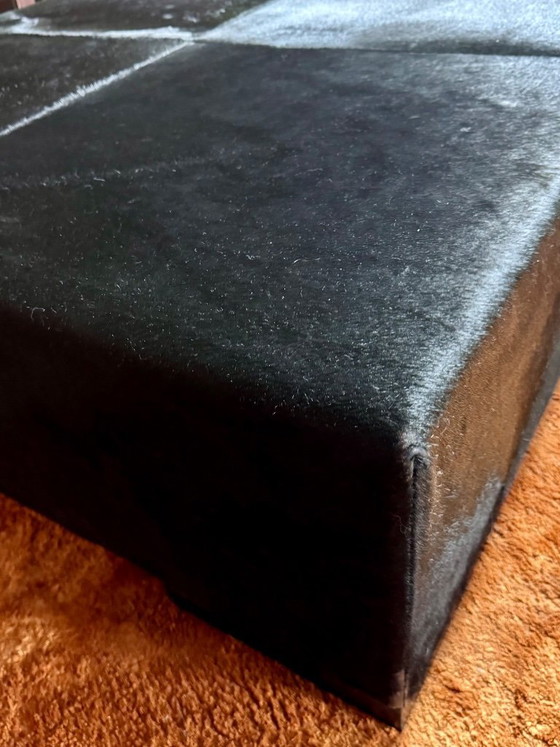 Image 1 of CASA MIANO ITALIA sgabello XXL pelliccia nera