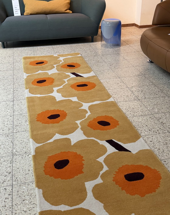 Image 1 of Brink and Campman Marimekko runner Unikko Honey