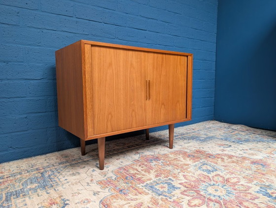 Image 1 of Boîtier de disque vinyle vintage, années 1960