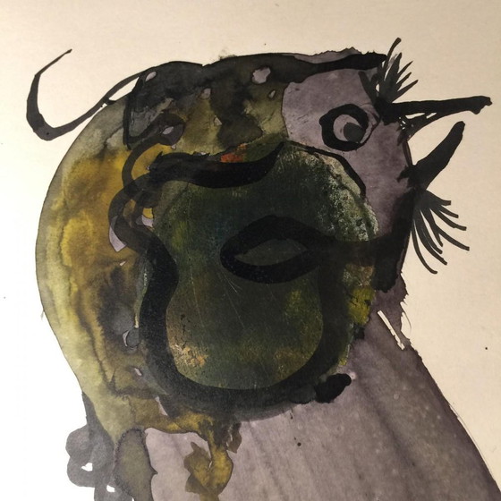 Anne Body, Il Grande Combattimento, Tecnica Mista su Carta, 1965 – Dipinti e disegni, Paper (photo 8 of 15)