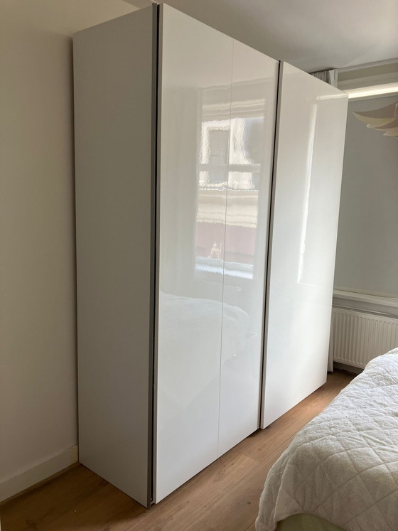 Image 1 of Beautiful IKEA PAX Wardrobe (200x236)  White 