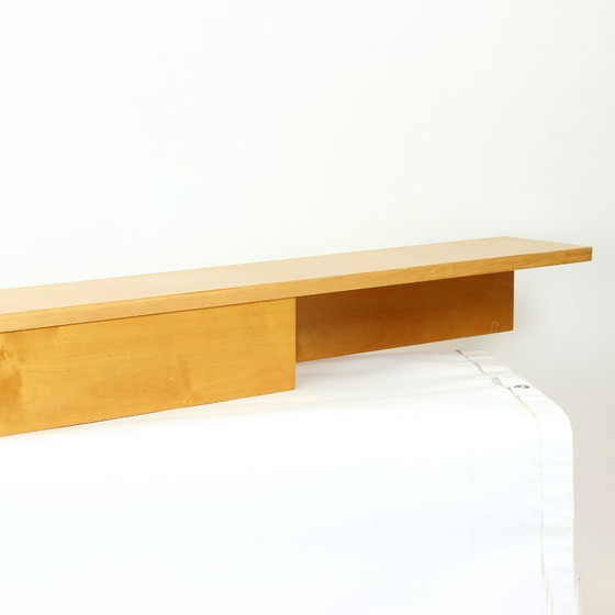 Image 1 of Floating Shelf In Birch By Up Zavody, Czechoslovakia 1986
