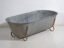 Antique Galvanized Zinc Bathtub – European Industrial Tub – circa 1900 #5 – Decorative Objects, Iron, Rustic (photo 37 of 39)