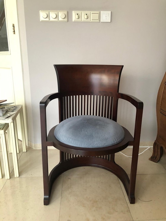 Image 1 of Sedia a botte 606 di Frank Lloyd Wright