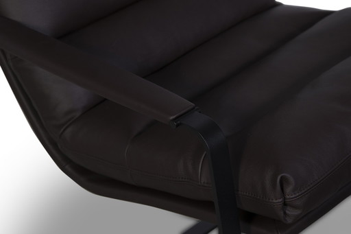 Fauteuil + pouf Leolux Indra