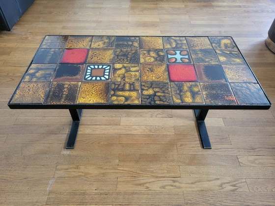 Image 1 of Table basse Jean Gregorieff pour Roche Bobois France 1969