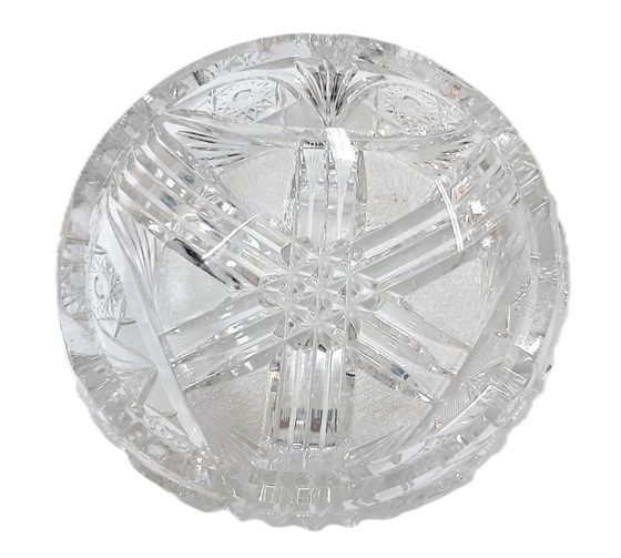 Image 1 of Bellissimo posacenere di cristallo per sigarette da 15 cm