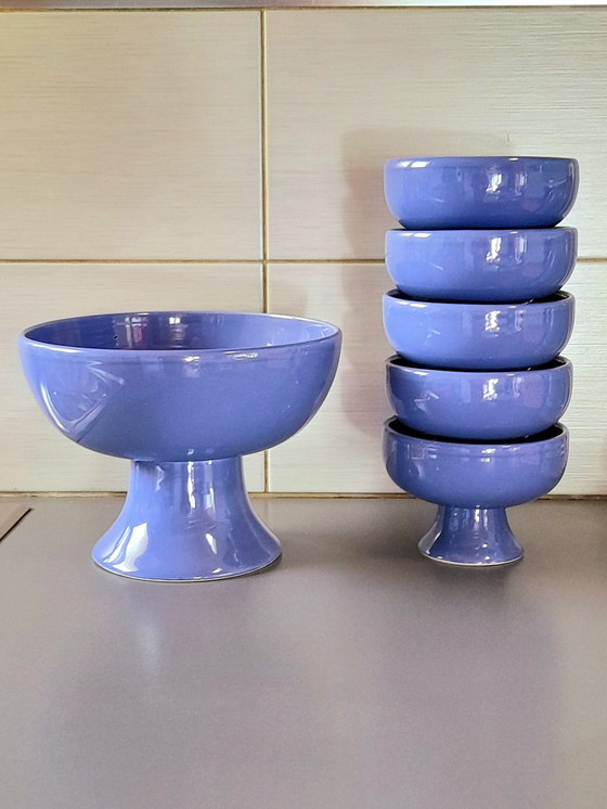 Image 1 of Ciotole in ceramica, servizio da dessert, 1980