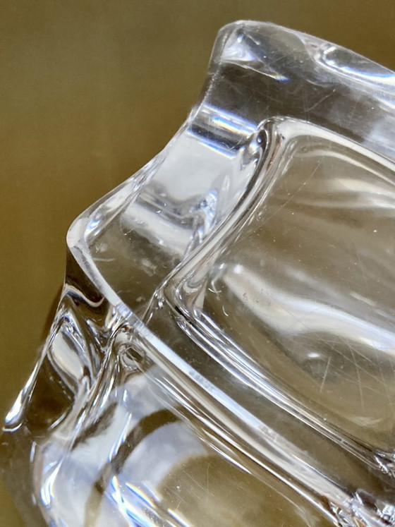 Image 1 of Posacenere in cristallo di Bayel (Francia), anni '70.