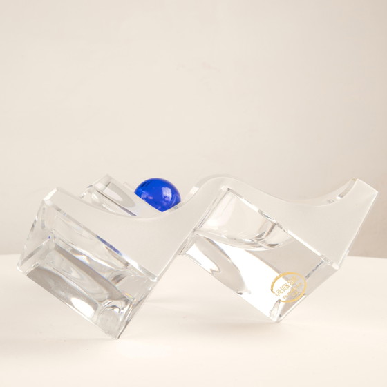 Skulpturaler Roc Vide-poche von Daum France, 1980 – Tischdekoration, Crystal (photo 18 of 26)