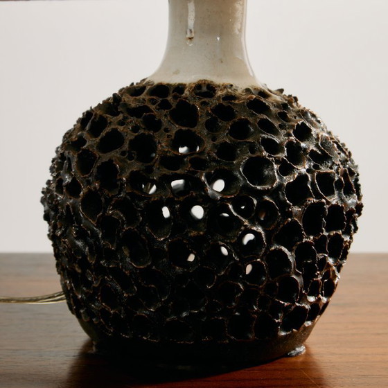 Image 1 of MK10983 Danish ceramic table lamp by Bodil Marie Nielsen, set of 2