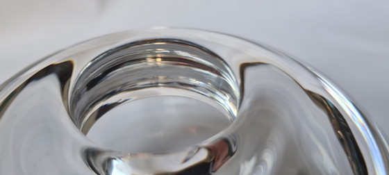 Vintage ball vase / paperweight – Peill & Putzler – 1960s / 1970s, Tapio Wirkkala style, signed "P", 2,254g (photo 10 of 15)