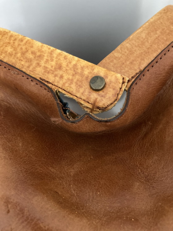 Image 1 of Vintage Pikolinos beige leather handbag