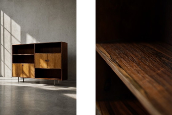 Image 1 of Buffet scandinave moderne du milieu du siècle en palissandre avec bar par Æ. Jensen et T. Mølholm pour Herning, années 1960
