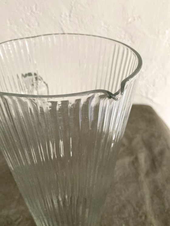 Image 1 of Juego de naranjada de cristal antiguo