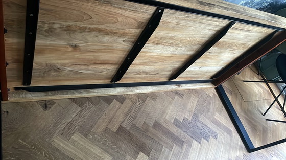 Image 1 of Tafel Mangoholz mit Staal 200cm