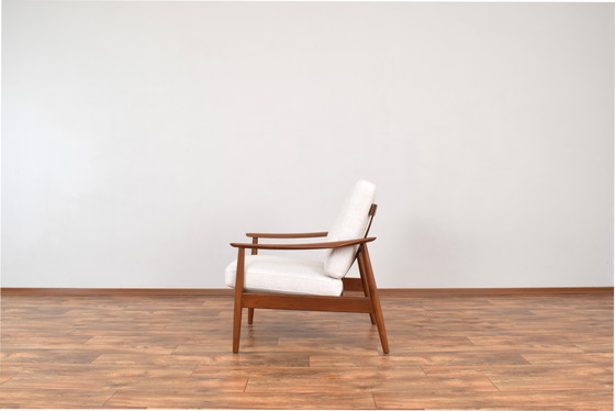 Image 1 of Poltrona Mid-Century Fd-164 in teak di Arne Vodder per France &amp; Son, Danimarca, anni &#39;60.