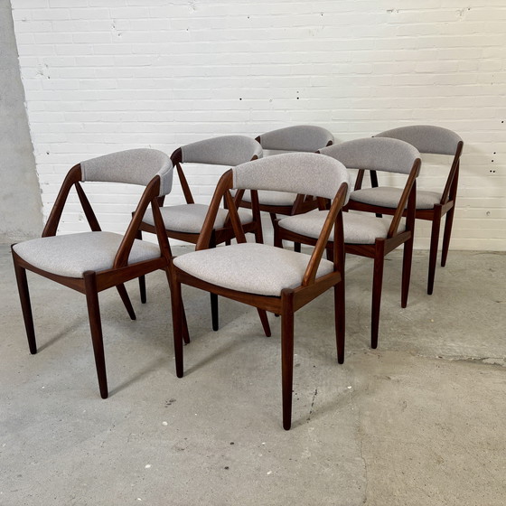Image 1 of 6x Dining chairs Kai Kristiansen Model 31