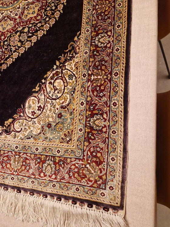 Image 1 of tappeto orientale in pura seta