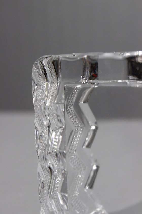 Image 1 of Lalique France - Cendrier en cristal "Soudan" 1934