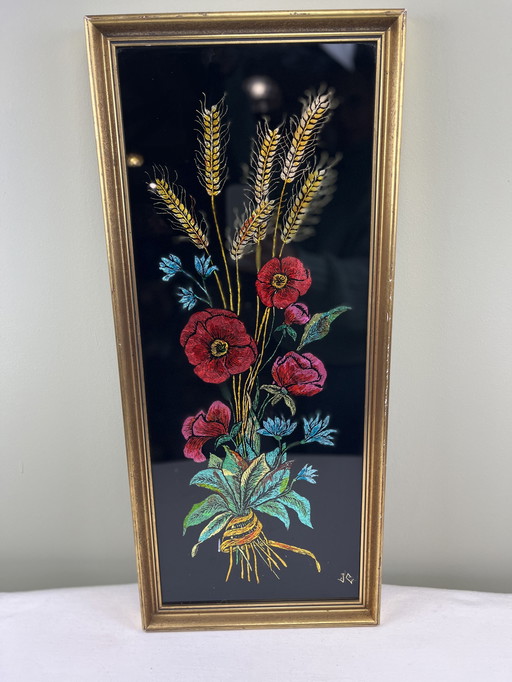 Bouquet of iridescent flowers