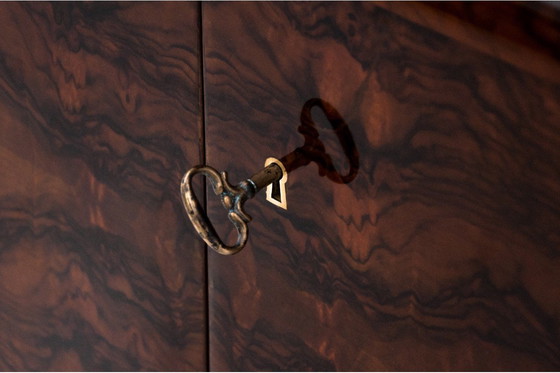 Image 1 of Vetrina in stile Art Déco, anni '40, Polonia.