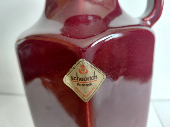 Scheurich Vase Set: 261-22 & 497-28 WGP Vintage 1970s – Ceramic (photo 3 of 15)