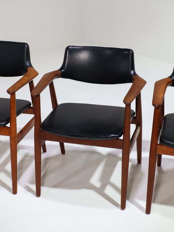 Image 1 of 6x Eetkamerstoelen GM11 Svend Aage Eriksen Glostrup teak