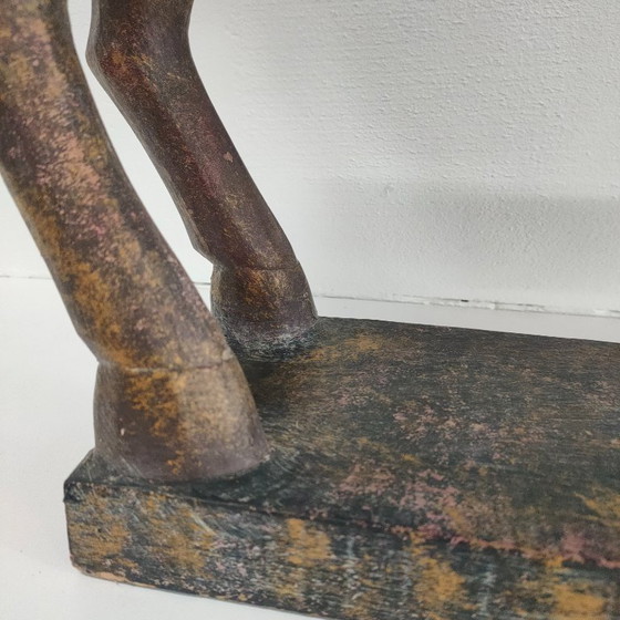 Image 1 of Cavallo decorativo color cuoio