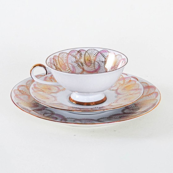 Image 1 of Porseleinen kopje, Duits ontwerp, jaren 60, vervaardigd door Schumann Arzberg Beieren