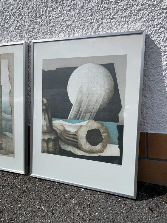 Image 1 of Two original prints by Hans Otto Müller-Erbach